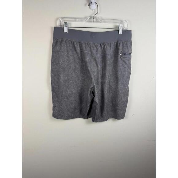 Lululemon T.H.E. Short 9” *Linerless Gray Dye Large Stretch Athletic Training - Picture 2 of 5